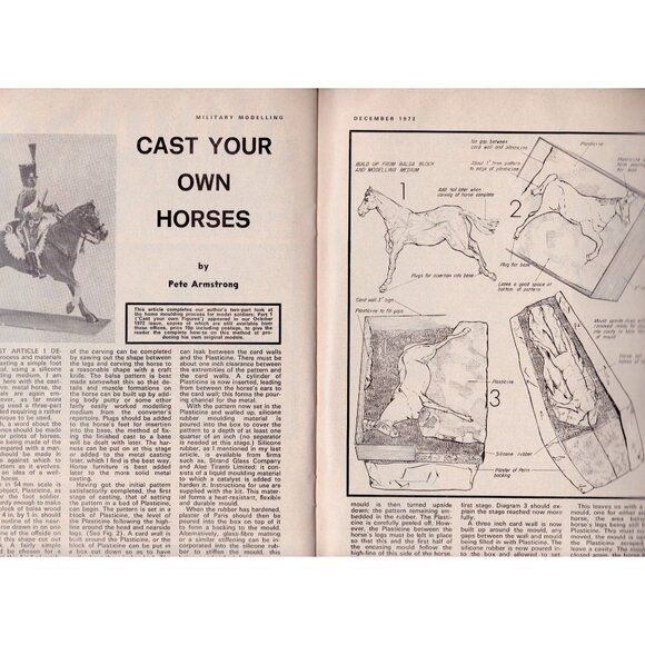 Military Modelling Magazine Dec 1972 Bumper Christmas Issue UK Import 68pgs - Picture 3 of 9